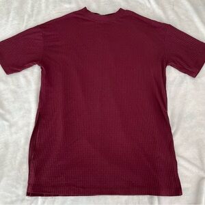 Dressed in LALA Ribbed Mockneck Tunic